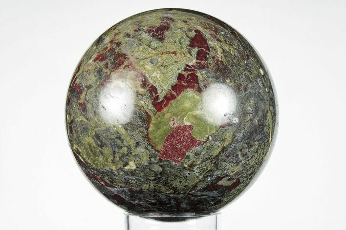 Polished Dragon's Blood Jasper Sphere - South Africa #202747